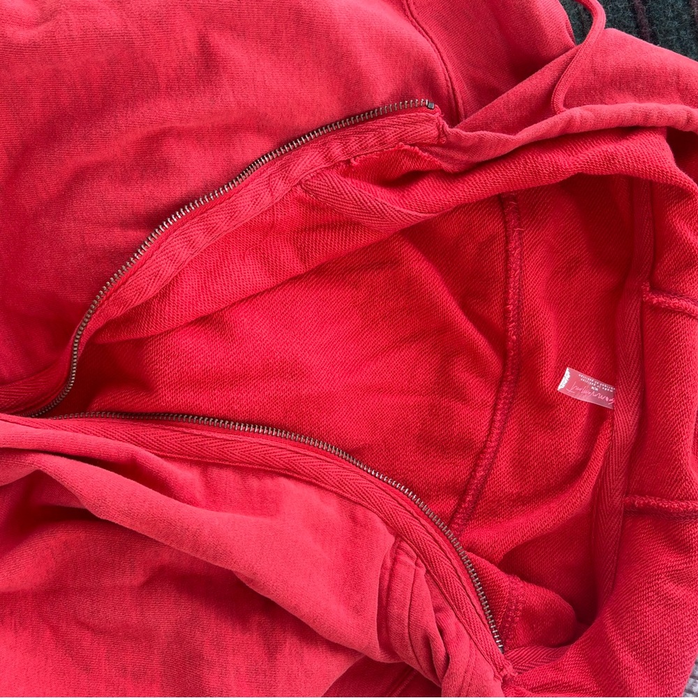 Free People FP Movement Training Day jumpsuit M Red Heather - Picture 10 of 15